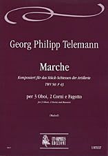 Telemann: Marche Komponiert für das Stück-Schiessen der Artillerie TWV 50: F 43