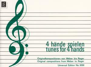 Tunes for 4 Hands. Easy Original Pieces from Weber to Reger Band 2