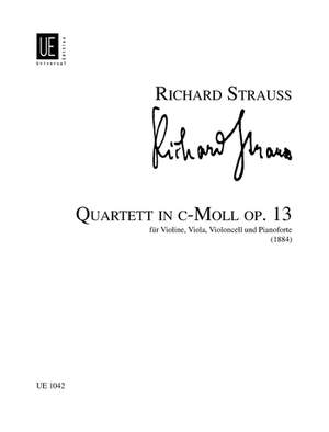 Strauss, Richard: Quartet in C minor op. 13