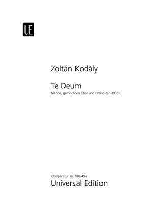 Kodály Zoltán: Te Deum