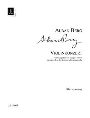 Berg, Alban: Violin Concerto