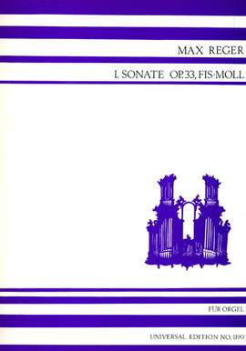 Reger Max: Sonata No.1 op. 33