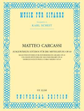 Carcassi Matteo: Studies of Medium Difficulty op. 60