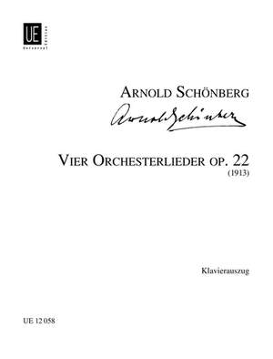Dürr Joannes Ma: 4 Orchestral Songs op. 22