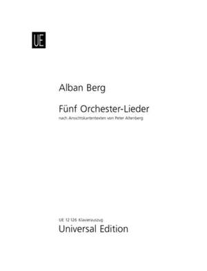 Apostel Hans Er: 5 Orchestral Songs op. 4