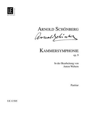 Schoenberg, A: Chamber Symphony op. 9