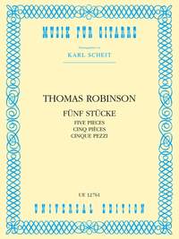 Robinson Thomas: Robinson Five Stucke S.gtr