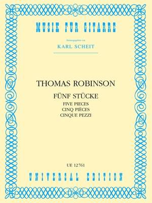 Robinson Thomas: Robinson Five Stucke S.gtr