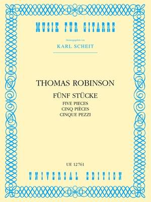 Robinson Thomas: Robinson Five Stucke S.gtr
