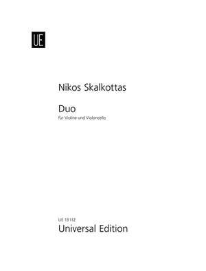 Skalkottas Niko: Skalkottas Duo Vc A/k 44
