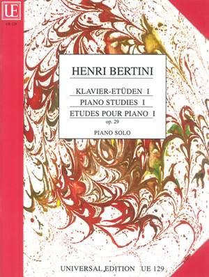 Bertini, H: Etuden Bk.1 Op.29