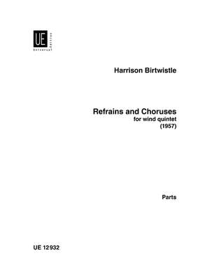 Birtwistle: Refrains & Choruses Parts
