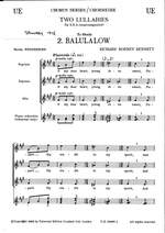 Richard Rodney Bennett: 2 Lullabies Product Image