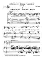 Bartók: Five Lieder Op15 Vce Pft Op. 15 Product Image