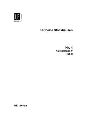 Stockhausen, K: Klavierstück V Nr. 4