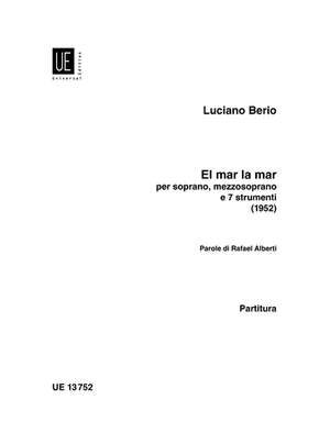 Berio, L: El Mar La Mar Score
