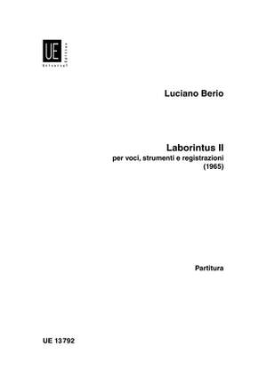 Berio: Laborintus II Score
