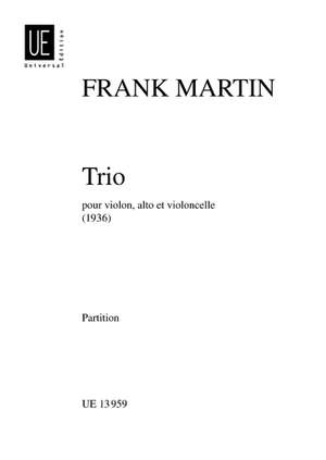 Martin Frank: Martin Str Trio Vln 2vc Score