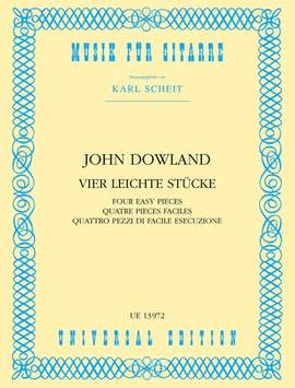 Dowland John: 4 Easy Pieces