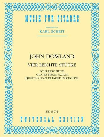 Dowland John: 4 Easy Pieces