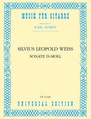 Scheit Karl: Weiss Sonate Dmin S.gtr
