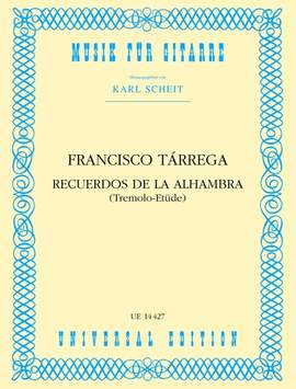 Scheit Karl: Recuerdos de la Alhambra (Tremolo-Etüde)