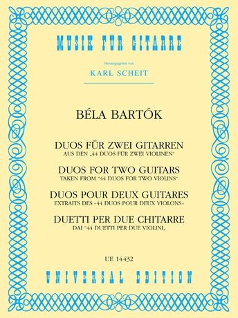 Bartók: Duos 2gtr