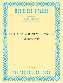 Richard Rodney Bennett: Impromptus Gtr
