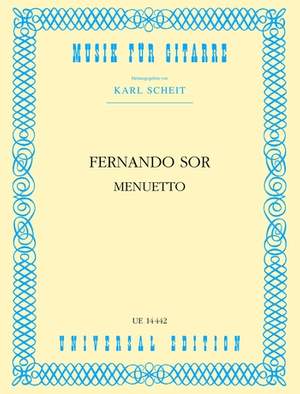 Scheit Karl: Sor Menuetto From Op25 S.gtr Aus Op.25
