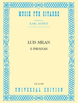 Milan Luis: Milan Sechs Pavanen S Gtr