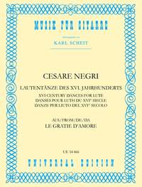 Negri Cesare: Lute Dances of the 16th Century