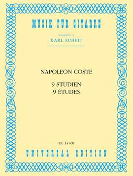 Coste Napoleon: Coste Neun Studien S Gtr