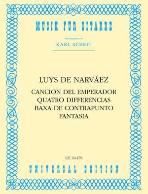 Narváez Luys de: Narvaez Cancion Del Emperador S Gtr