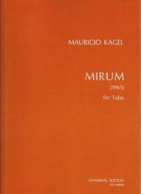 Kagel: Mirum for solo tuba