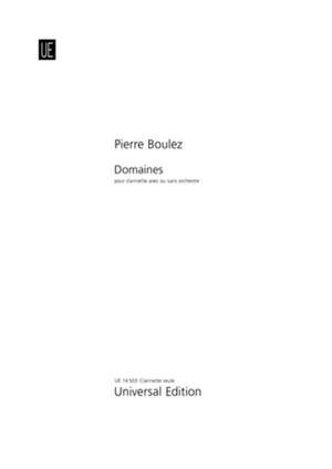 Boulez, P: Domaines