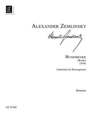 Zemlinsky: Humoreske Parts