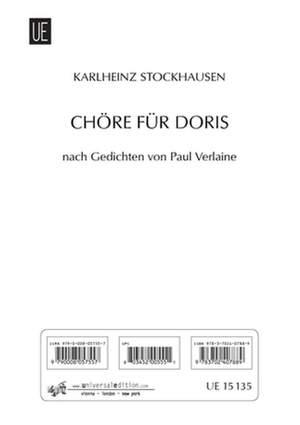 Stockhausen, K: Chore Fur Doris No.1 & 2 Nr. 1/11