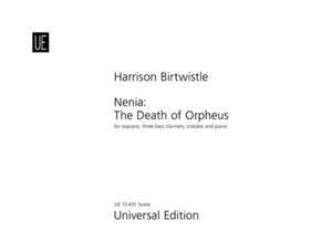Birtwistle: Nenia on the death of Orpheus