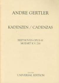 Gertler André: Gertler Cadenzas S.vln