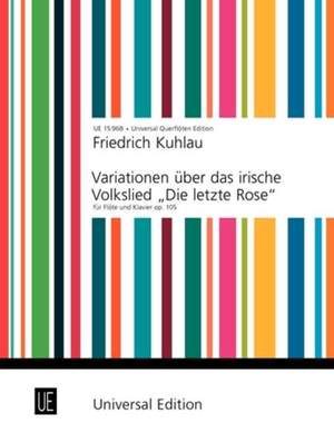 Braun Gerhard: Kuhlau Variationen Op105 Fl Pft Op. 105