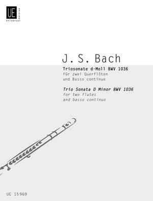 Bach, J S: Triosonate D Min 2 Fl Bc Bwv 1036