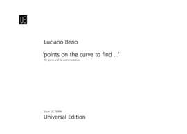 Berio, L: Points On The Curve To Find Score