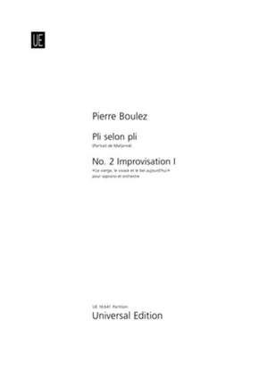 Boulez, P: Improvisation 1, No. 2 from "Pli selon pli"