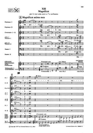 Monteverdi: Magnificat 6 S.vce 7 Vce.chor