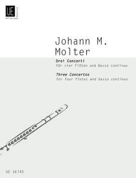 Braun Gerhard: Molter Drei Concerti 4 Fl Bc