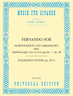 Scheit Karl: Sor Introduction & Variationen S.gtr Op. 28, 29/9
