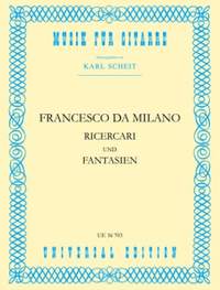 Francesco Canov: Milano Ricercari & Fantasien S Gtr
