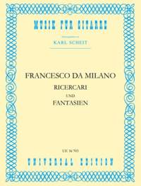 Francesco Canov: Milano Ricercari & Fantasien S Gtr