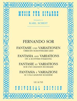 Scheit Karl: Sor Fantasia & Variations S Gtr Op. 40