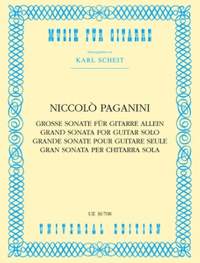 Paganini Nicolò: Paganini Grand Sonate S Gtr